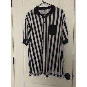 Foot Locker Referee Uniform Polo Shirt Jersey Adult XL Short Sleeve